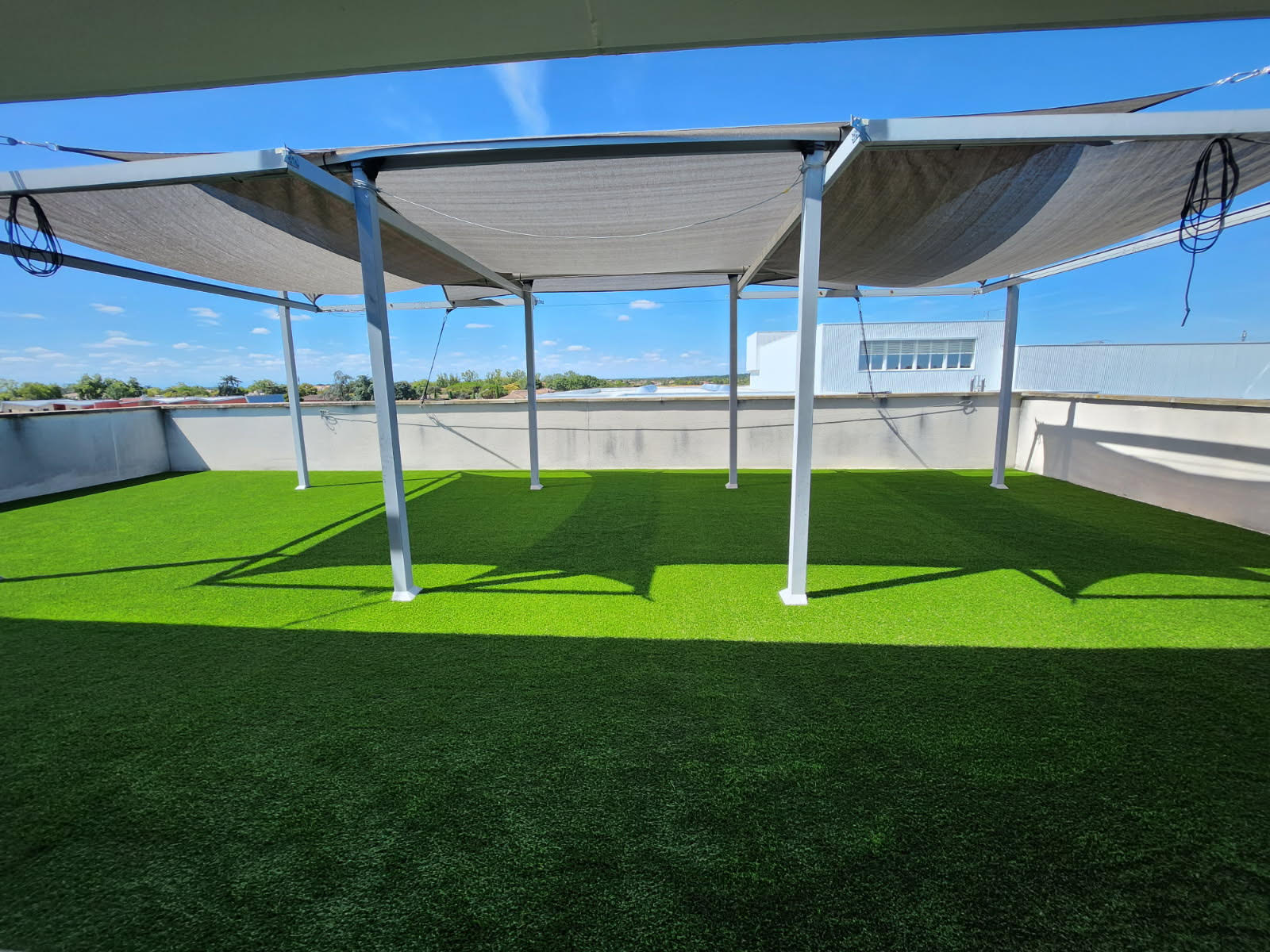 Installation terrasse