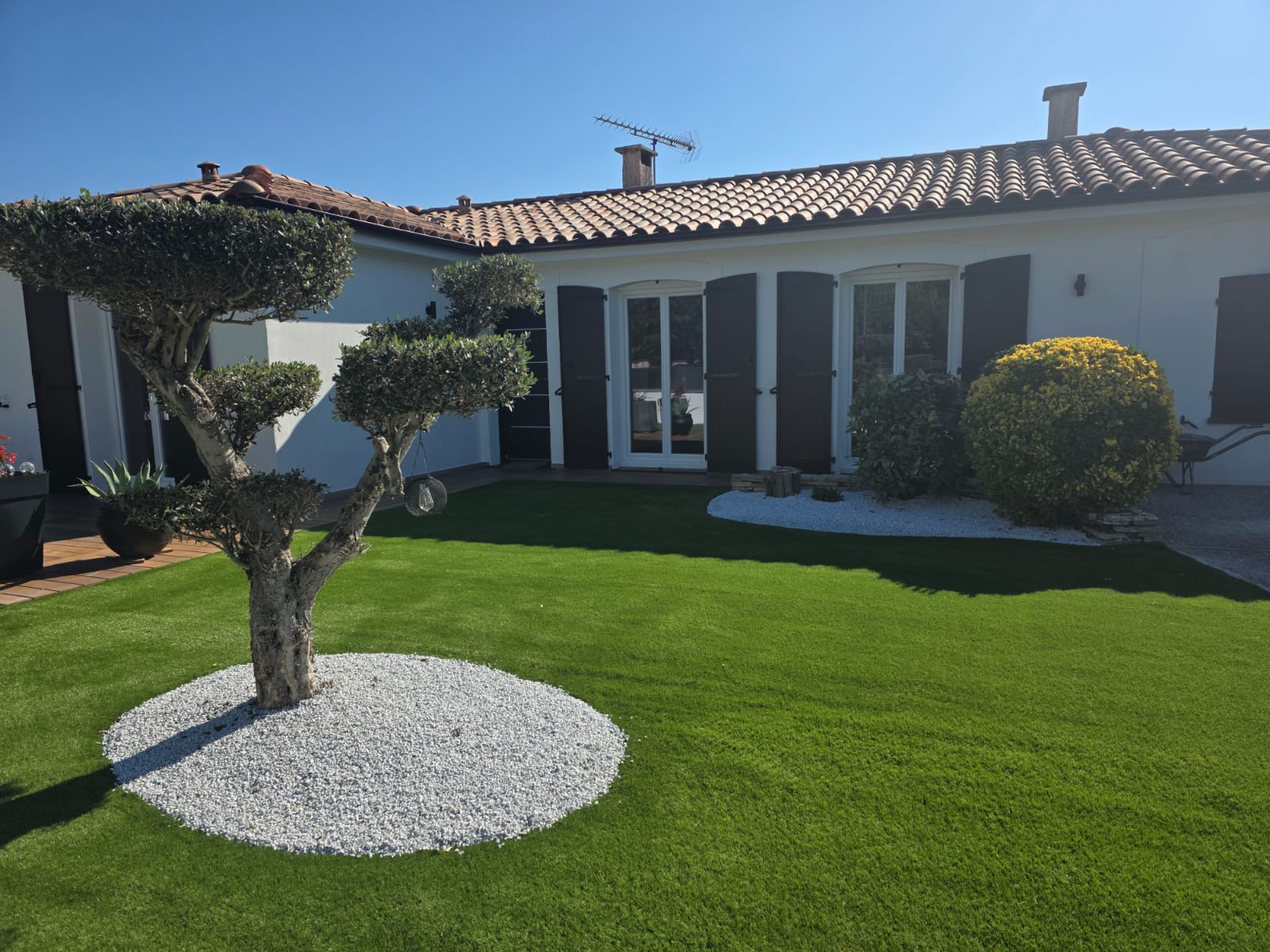 Transformation jardin